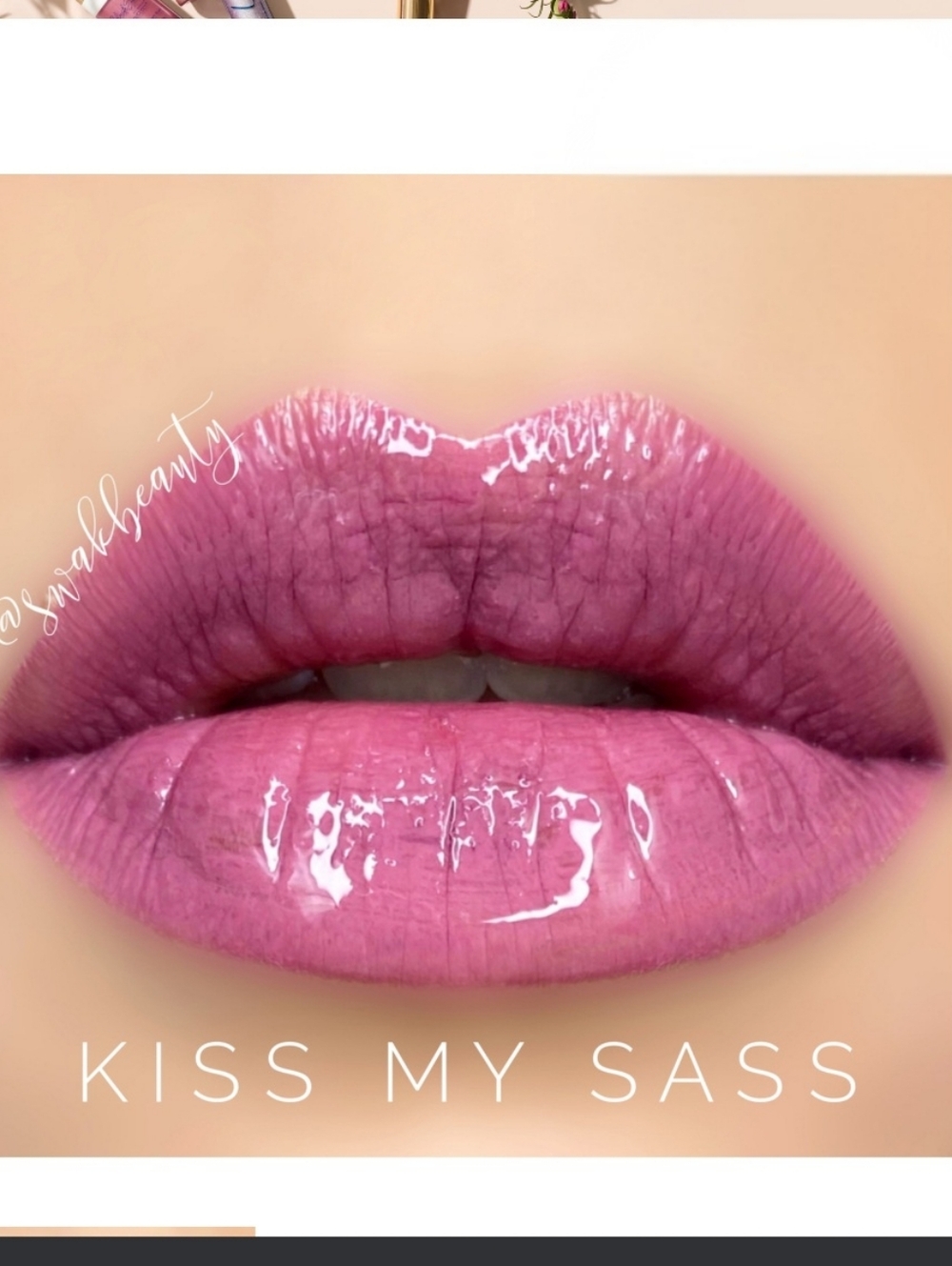 Sealed SeneGence LipSense Liquid Lip Color - Kiss My Sass - Matte